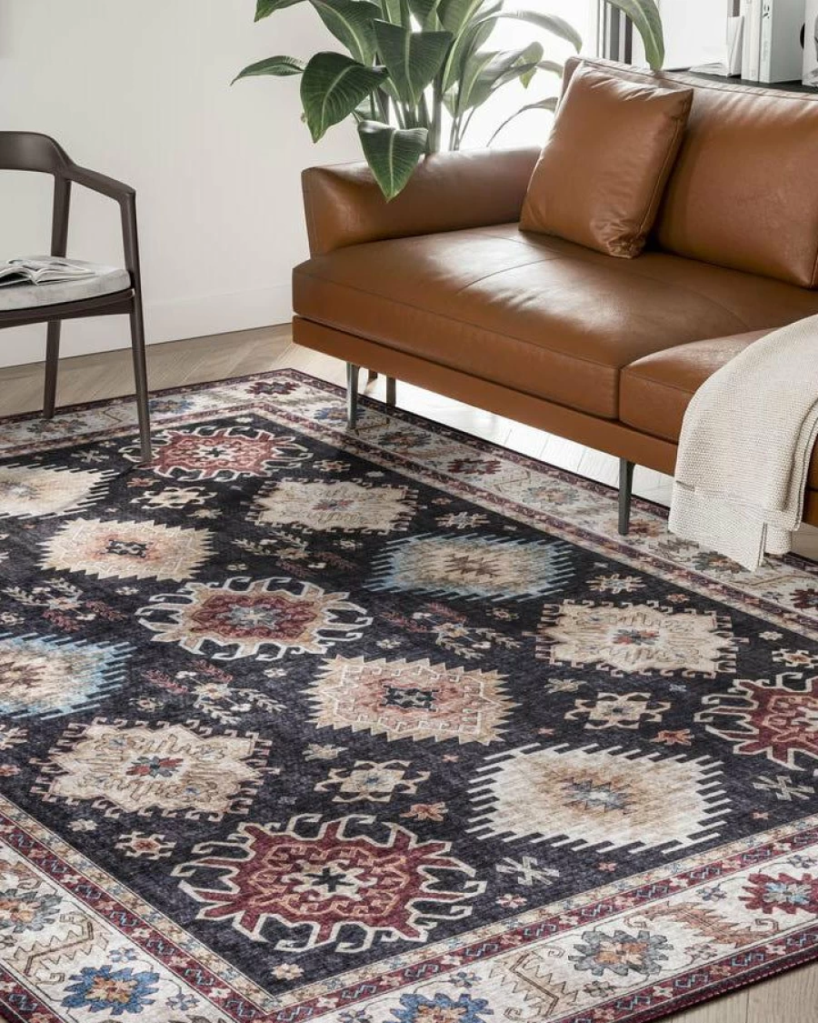 "Lone Fox Oliver Rug – Stylish and Durable Handmade Area Rug for Modern Home Decor"