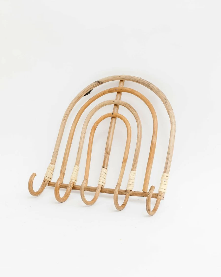 Colorful Rainbow Cane Wall Hook for Stylish Home Decor