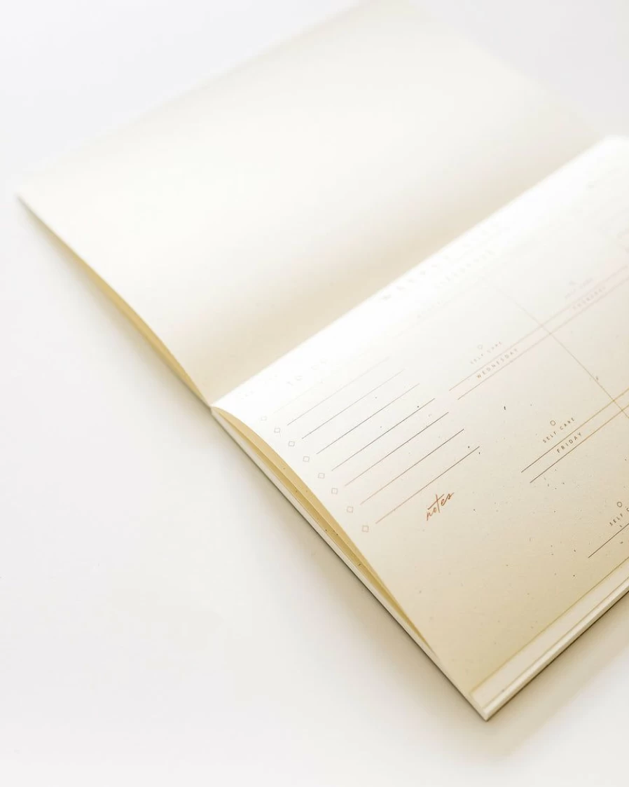 Lone Fox Weekly Planner Pad - Stylish & Functional Notepad for Organized Lists